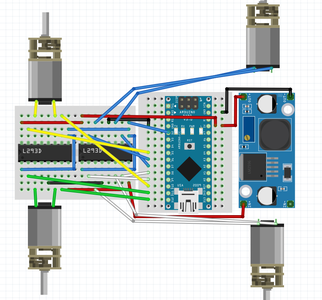 Connecting Rear Motors