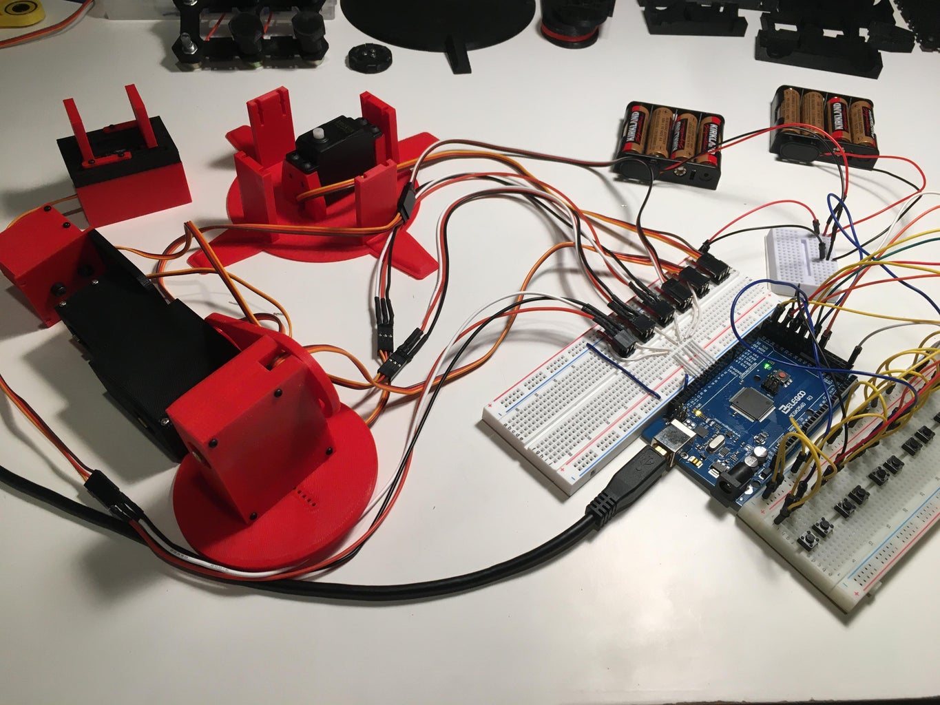 3D Printed Arduino Based Robotic Arm : 39 Steps (with Pictures ...
