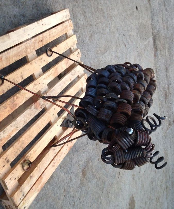Recycled scrap metal sheep // Mark II
