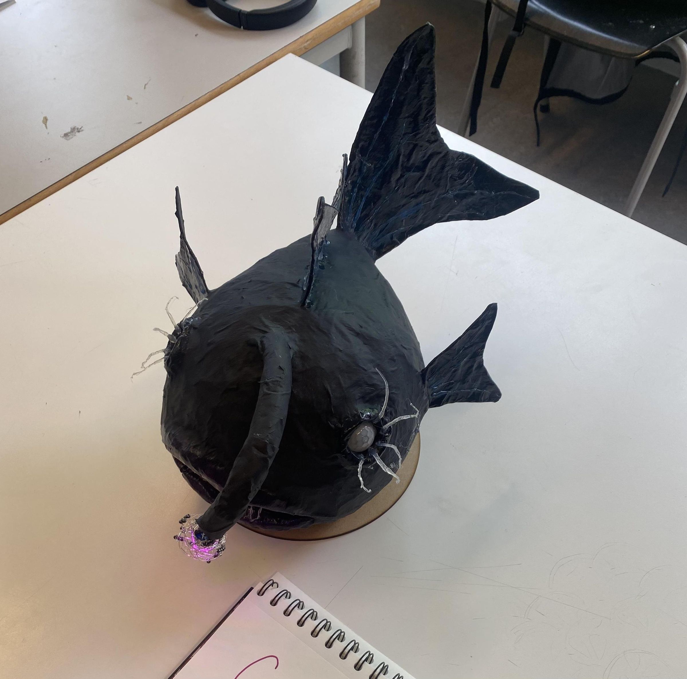 Anglerfish Motion Detector Lamp