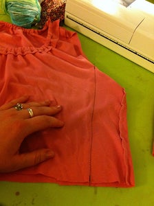 Ruffly Pink Applique Shirt