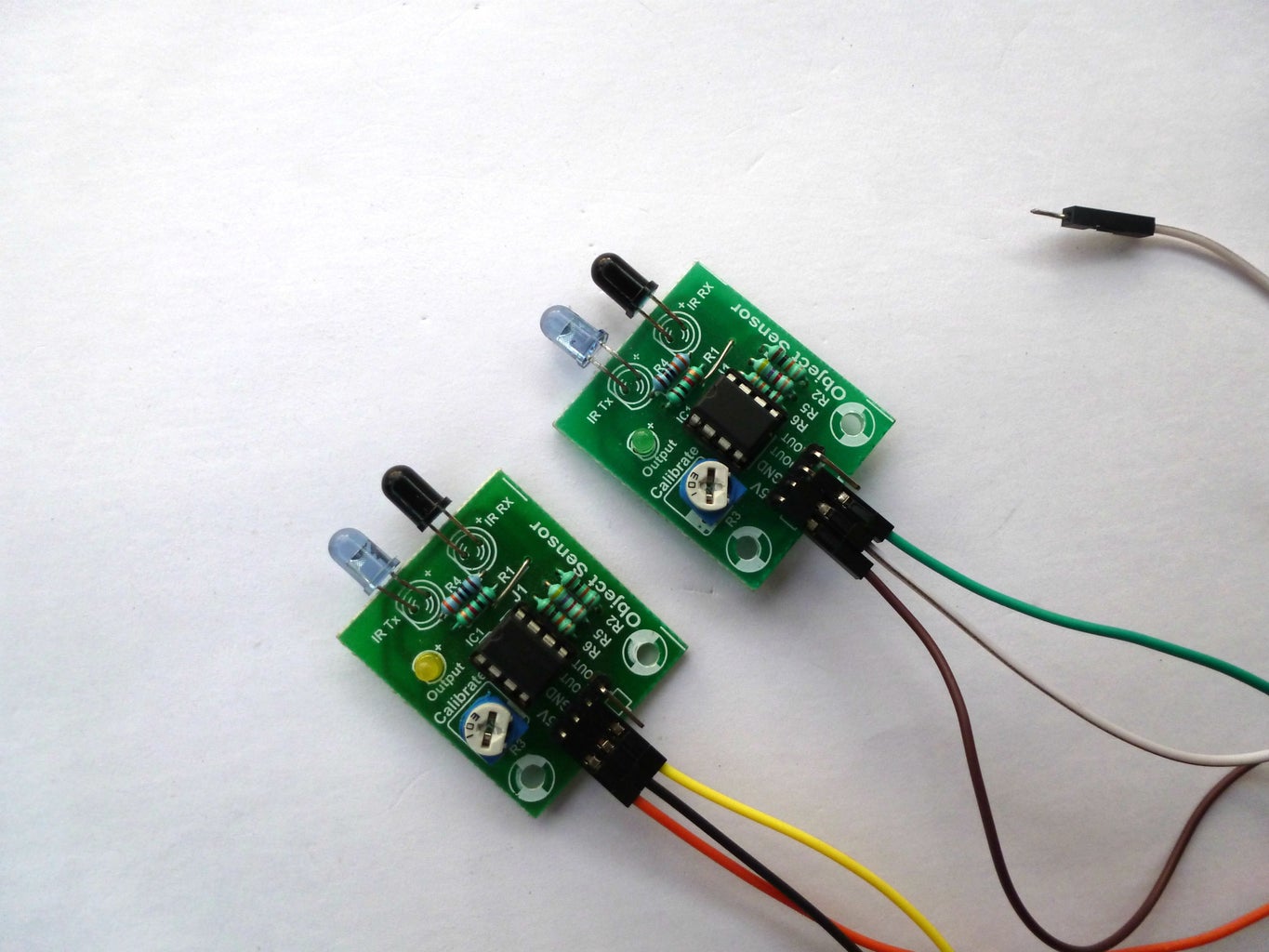 IR Sensor Connections