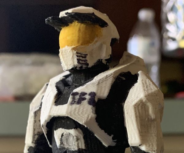 3D Printed Mk V Figure