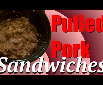 Dr Pepper Pulled Pork Sandwiches