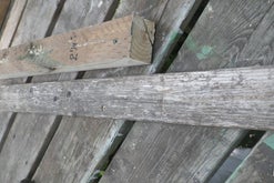 Preparation for Joining Two Fence Panels Together.