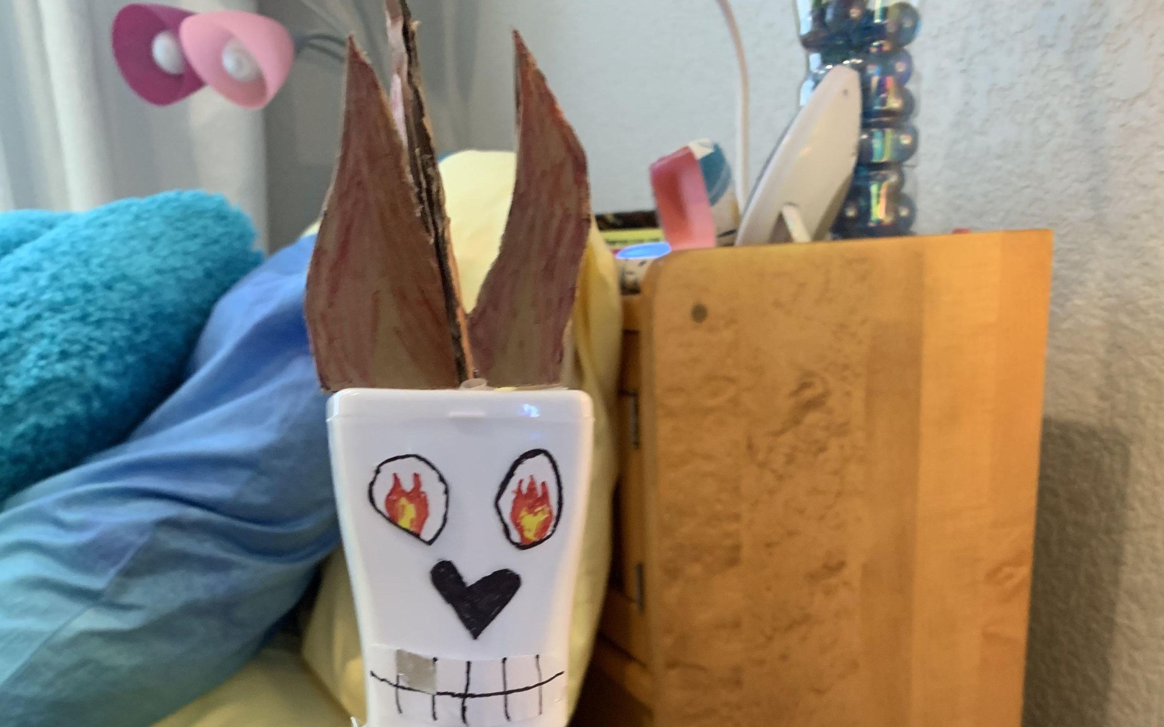 The Fire Skull Staff