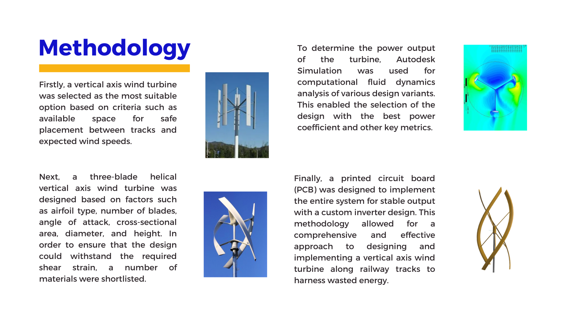 Vertical Axis Wind Turbine Along Locomotive Tracks/railway Tracks for ...