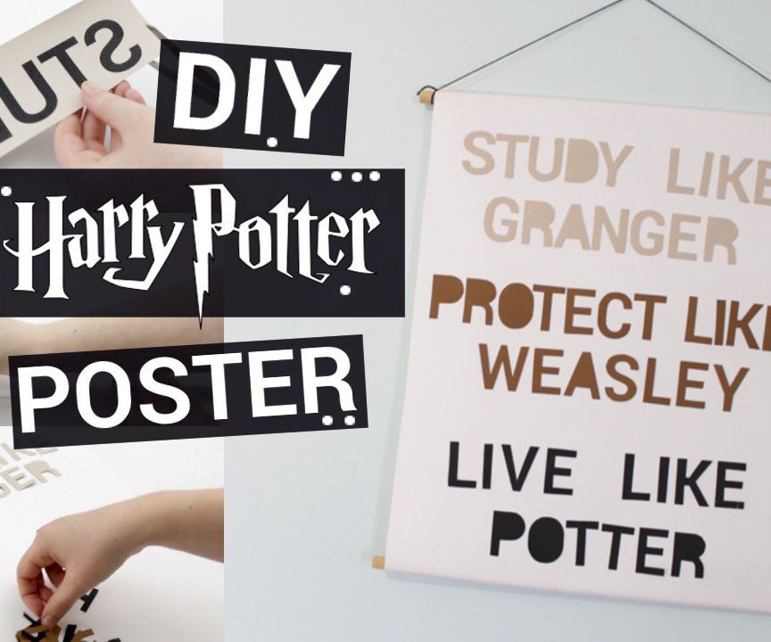 Harry Potter Poster DIY