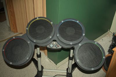 DIY Rock Band Drum kit 8" Mesh Head Mod