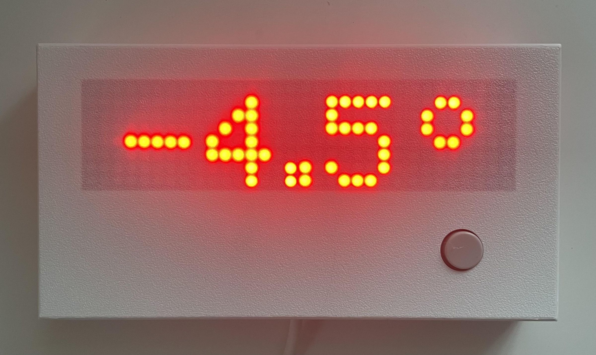 Home Assistant/ESPHome LED Matrix Temperature and Power Meter 5 Steps