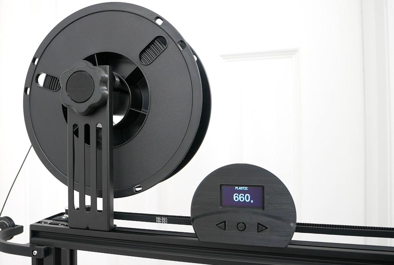 Digital Spool Holder (with Scale)