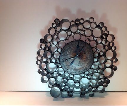 Handmade Industrial Clock