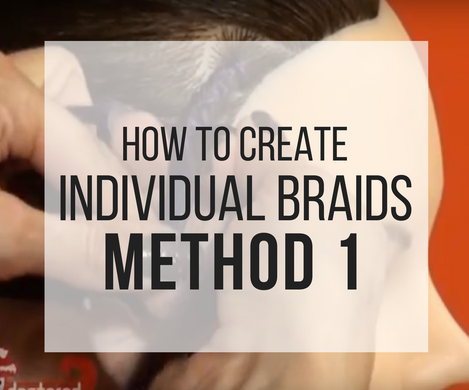 How to Create Individual Braids Method 1