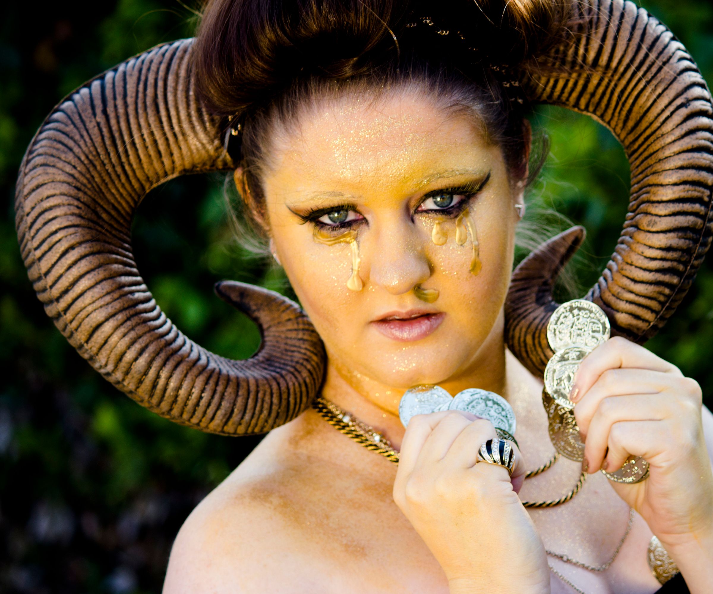 Seven Deadly SIns: Greed Makeup Tutorial