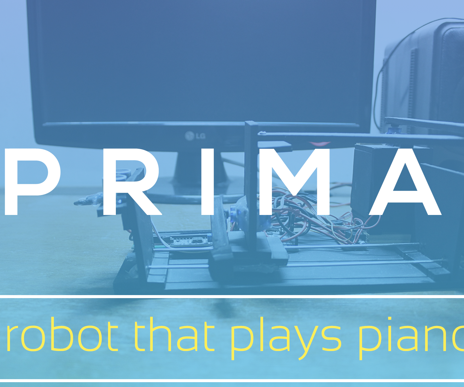 Prima - A robot that plays piano