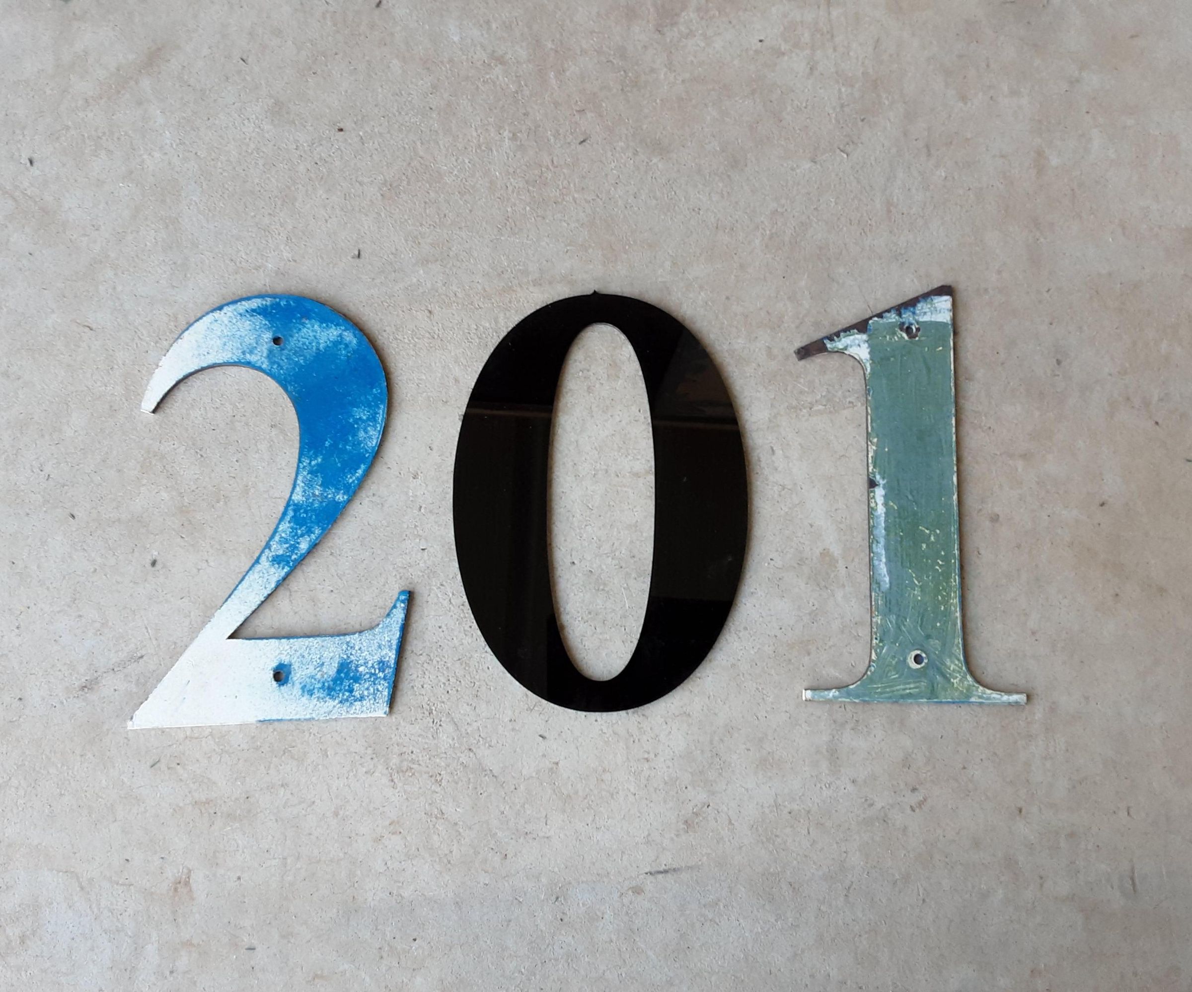 Numbers for the House - Reclaimed Style