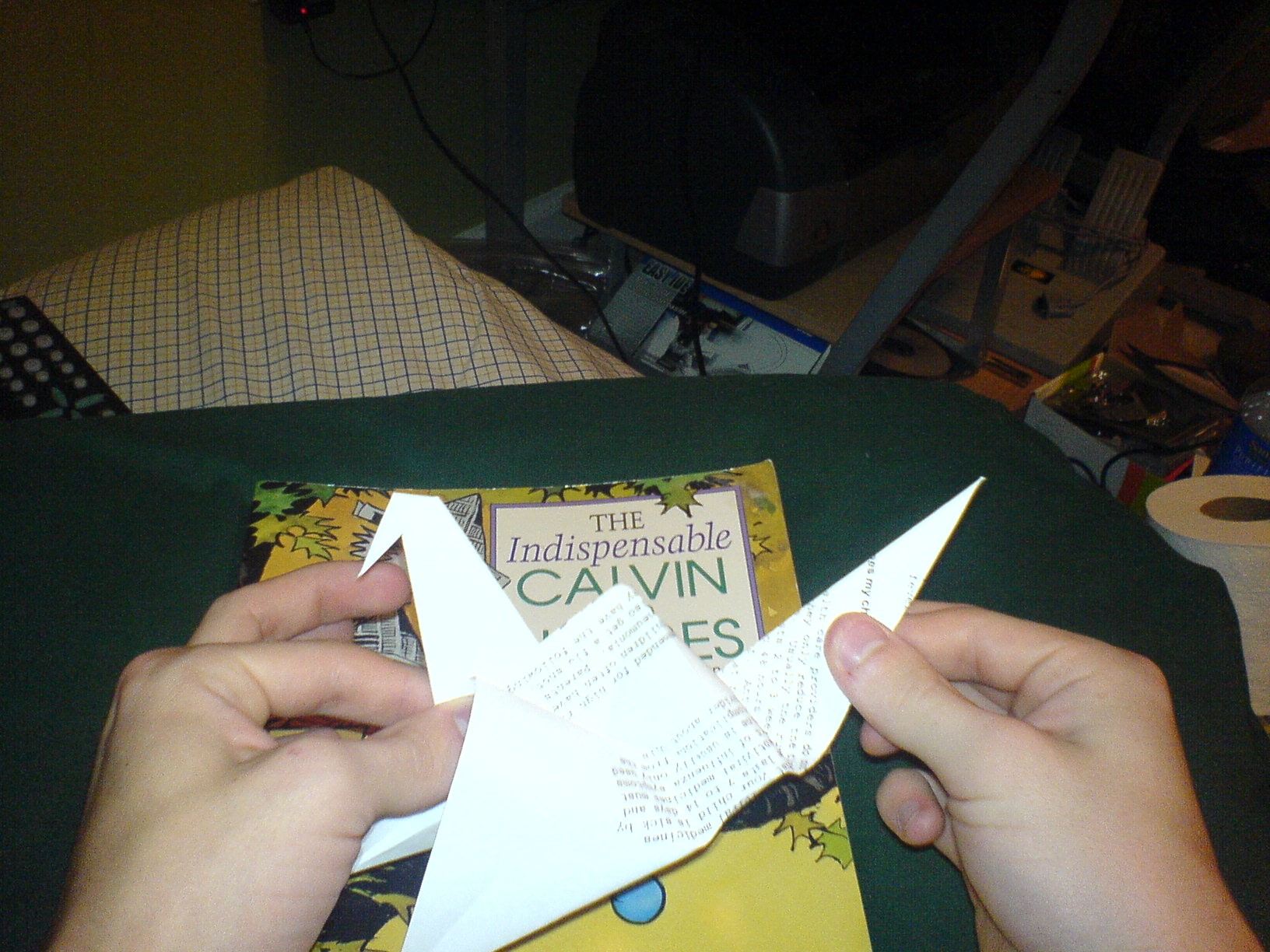Flying Origami Crane.