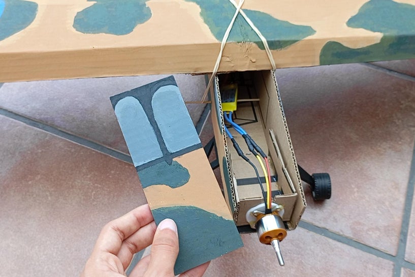 Decorating the Front Cabin and Preparing the Propeller