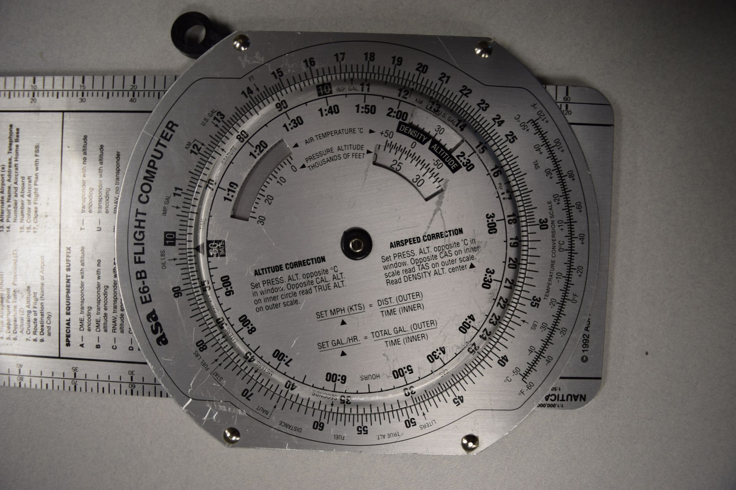 How to Calculate Time and Fuel to a Location Using an E6B 4 Steps Instructables