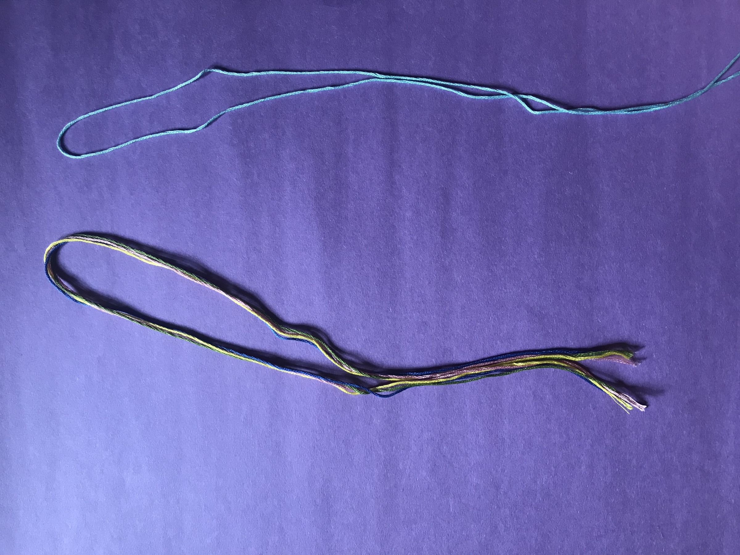 Friendship Bracelet With Teardrop Loop and Triangle Ending 7 Steps Instructables