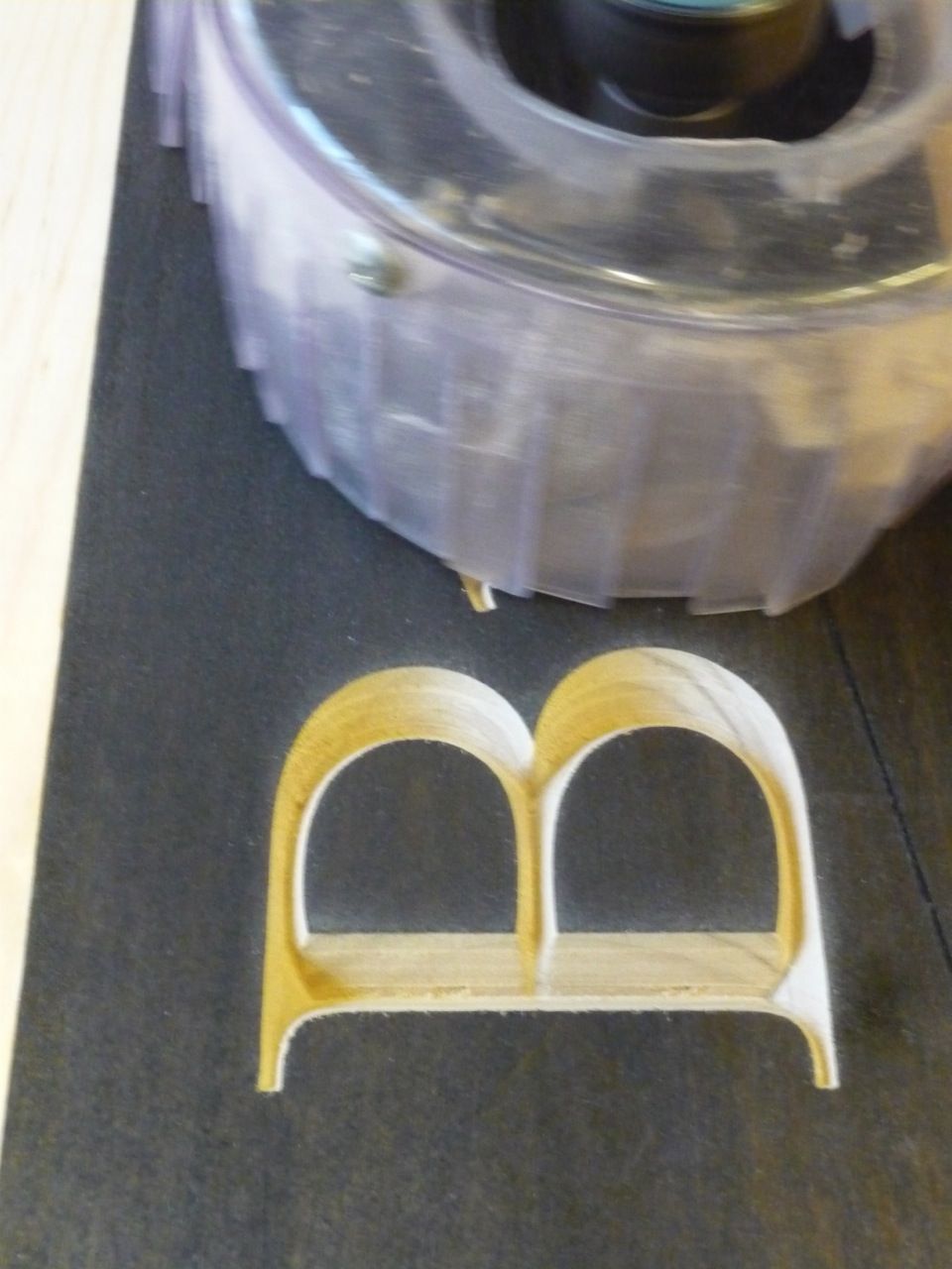 Custom Wood Sign Made on Shopbot Using VCarve Software