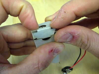 Fold the Circuit Box Into Shape and Glue.