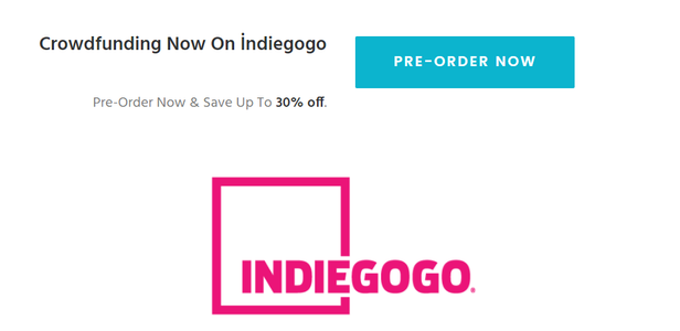 Crowdfunding Now on İndiegogo