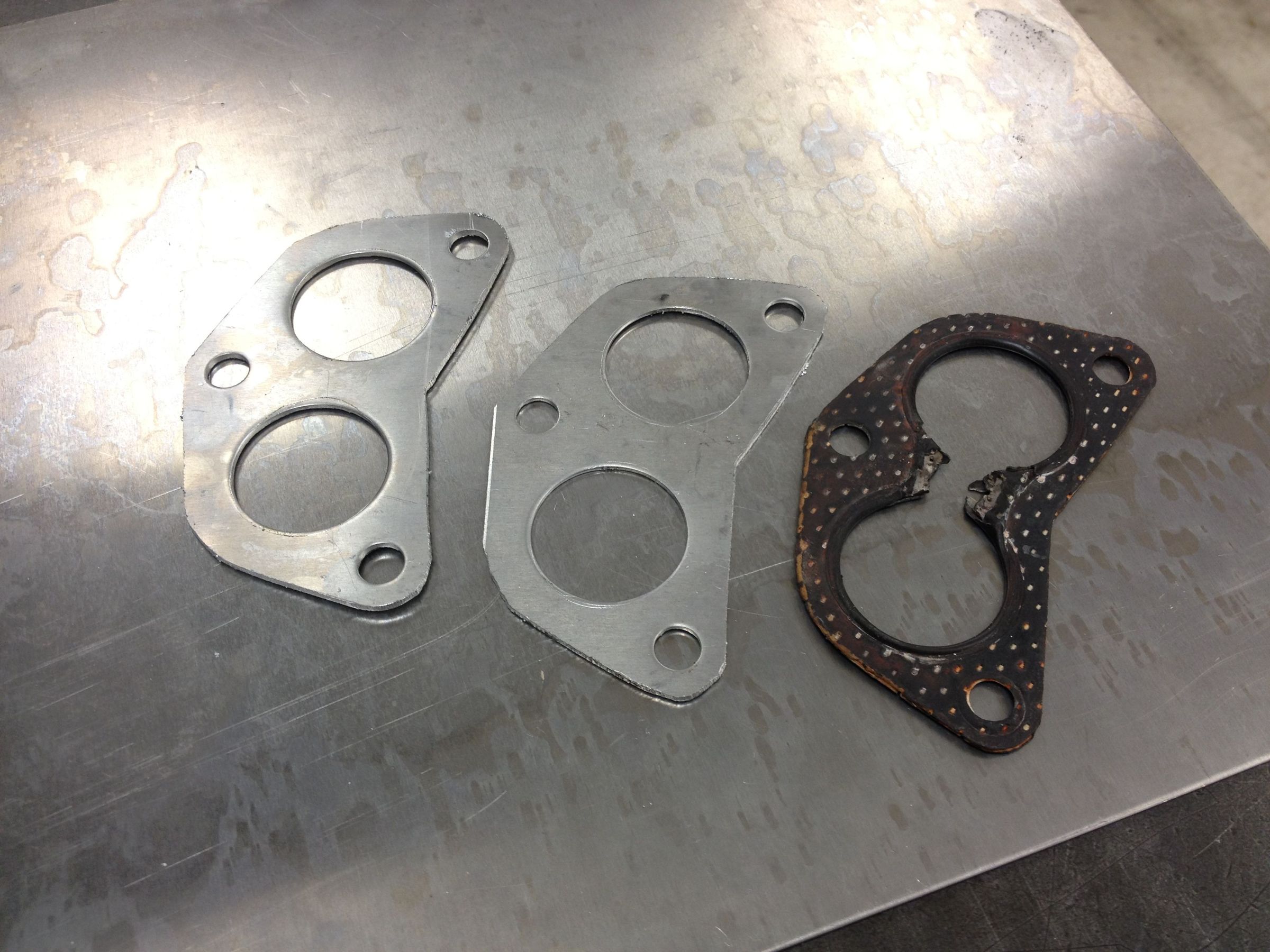 Fix That Exhaust Leak; Make NEW Exhaust Gaskets at 5 Steps