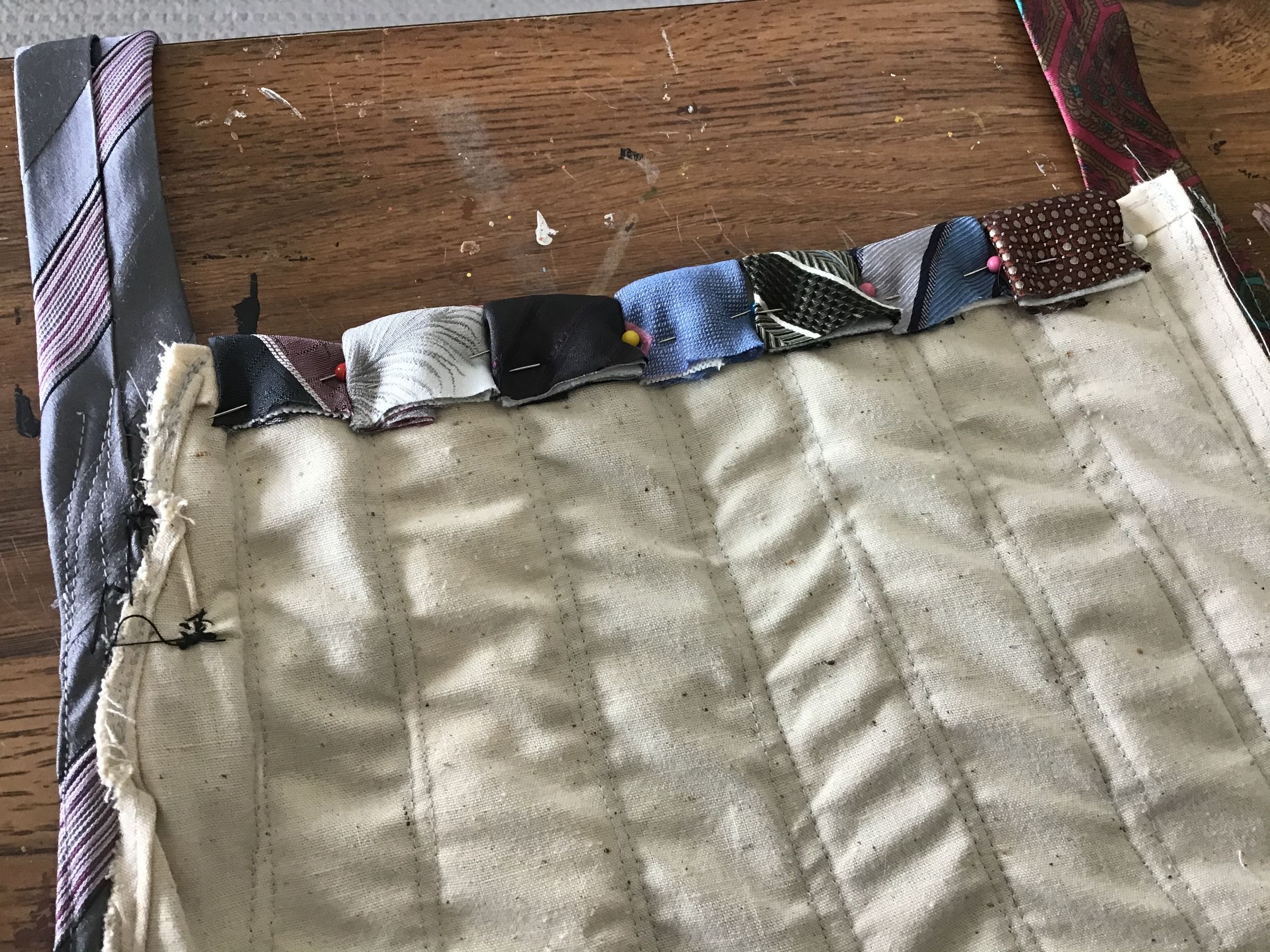 necktie apron pattern