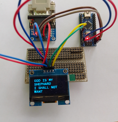 Free Hand Drawing and Image Rendering on OLED SSD1306 and SH1106