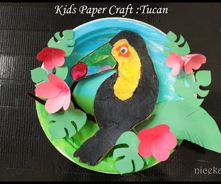Kids Paper Craft Tucan: Fun Craft for Kids