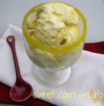 Sweet Corn Gelato