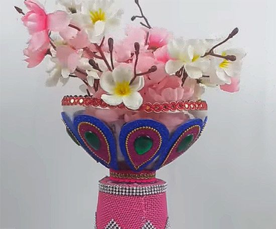 How to Make a Flower Vase Out of Plastic Bottle?