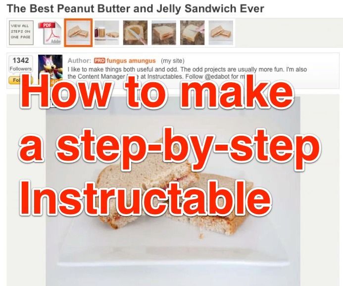 How to Make a Step-by-step Instructable
