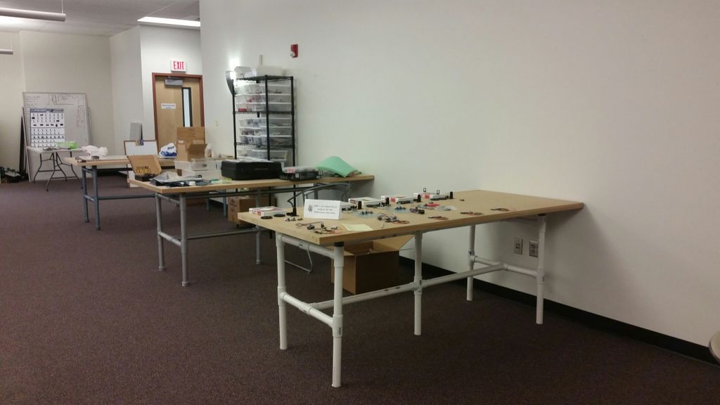 Pvc Table Section The $74 PVC Mega Awesome Super PVC Table : 8 Steps (with Pictures ...
