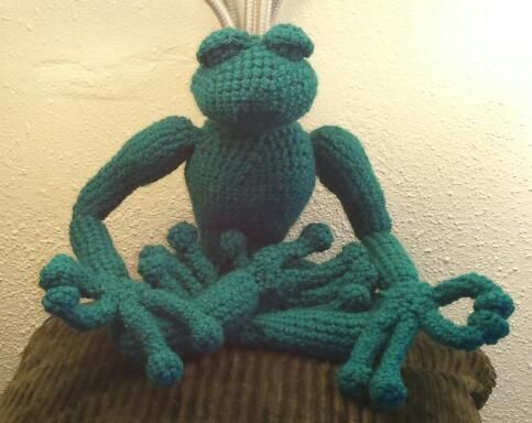 Amigurumi Zen Frog