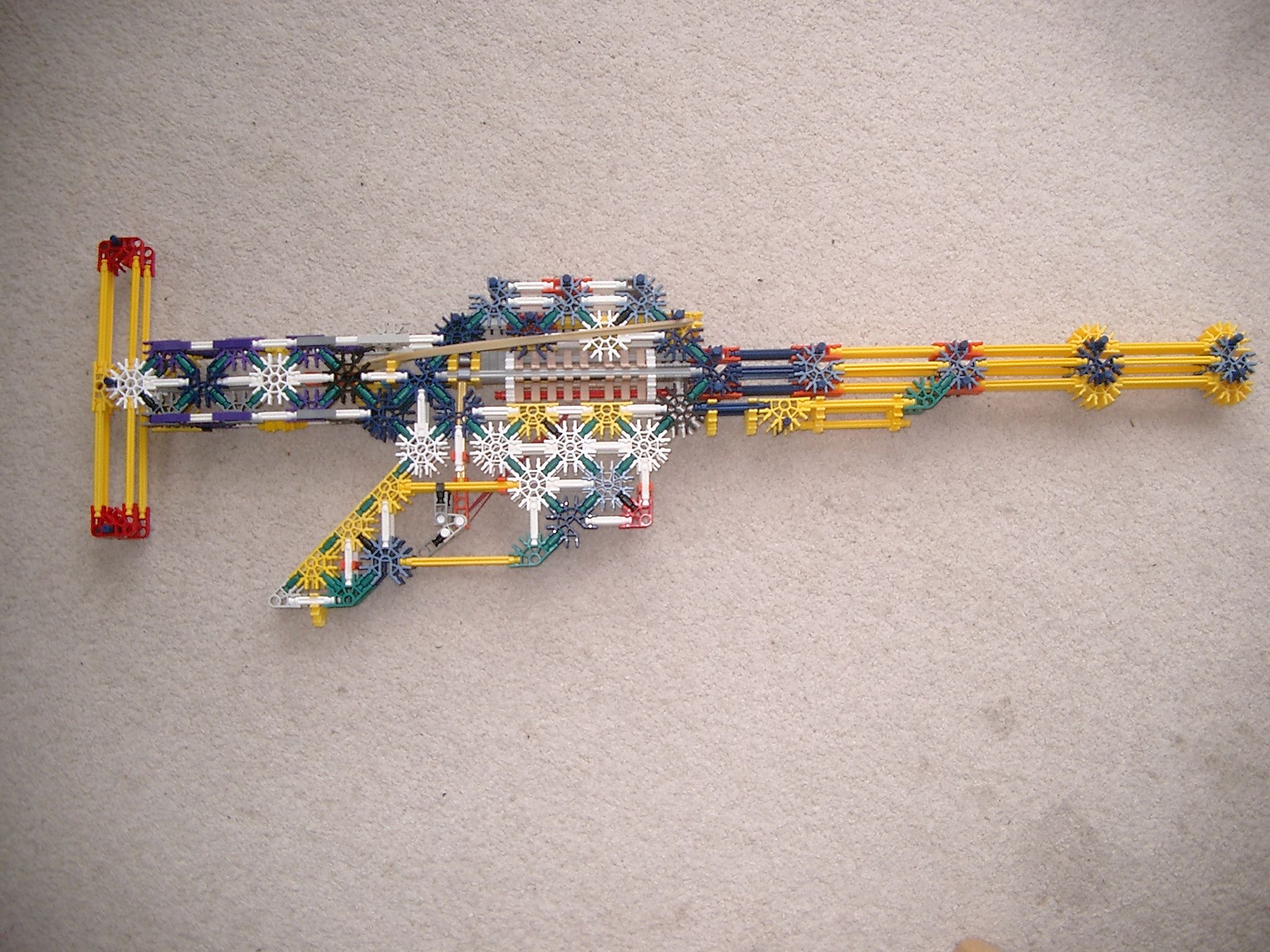 The Storm 221 V1.4 Knex High Range Low Accuracy Rifle
