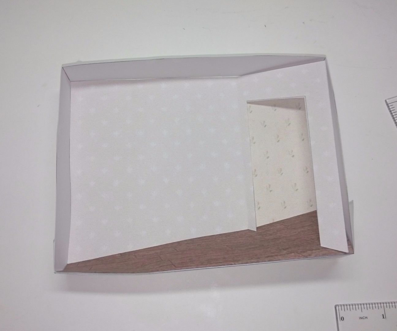 Roombox in Paper or Wood Using My Template