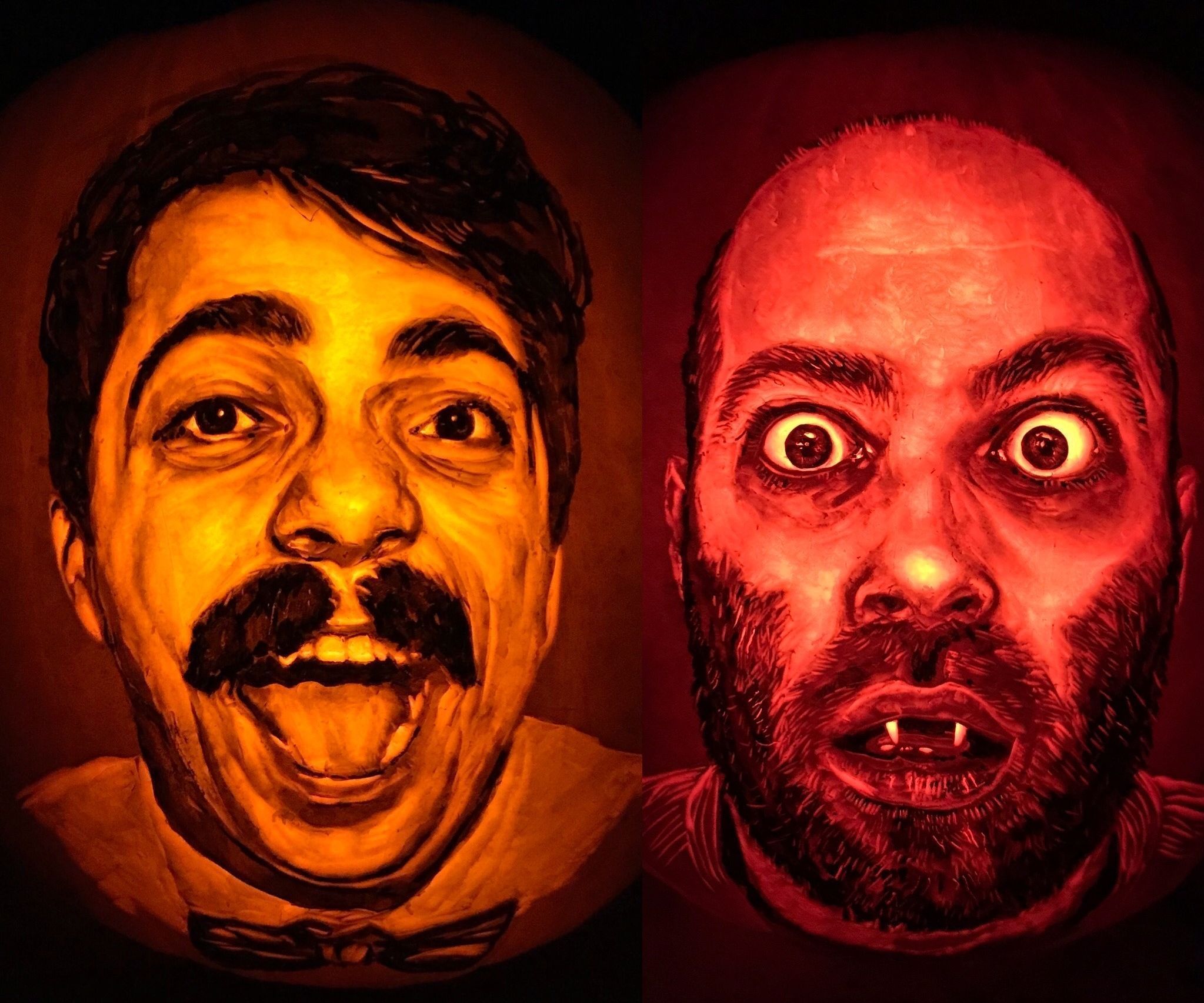Carve a Portrait Pumpkin