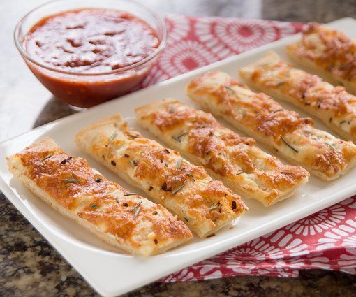 Cheesy Bread Strips