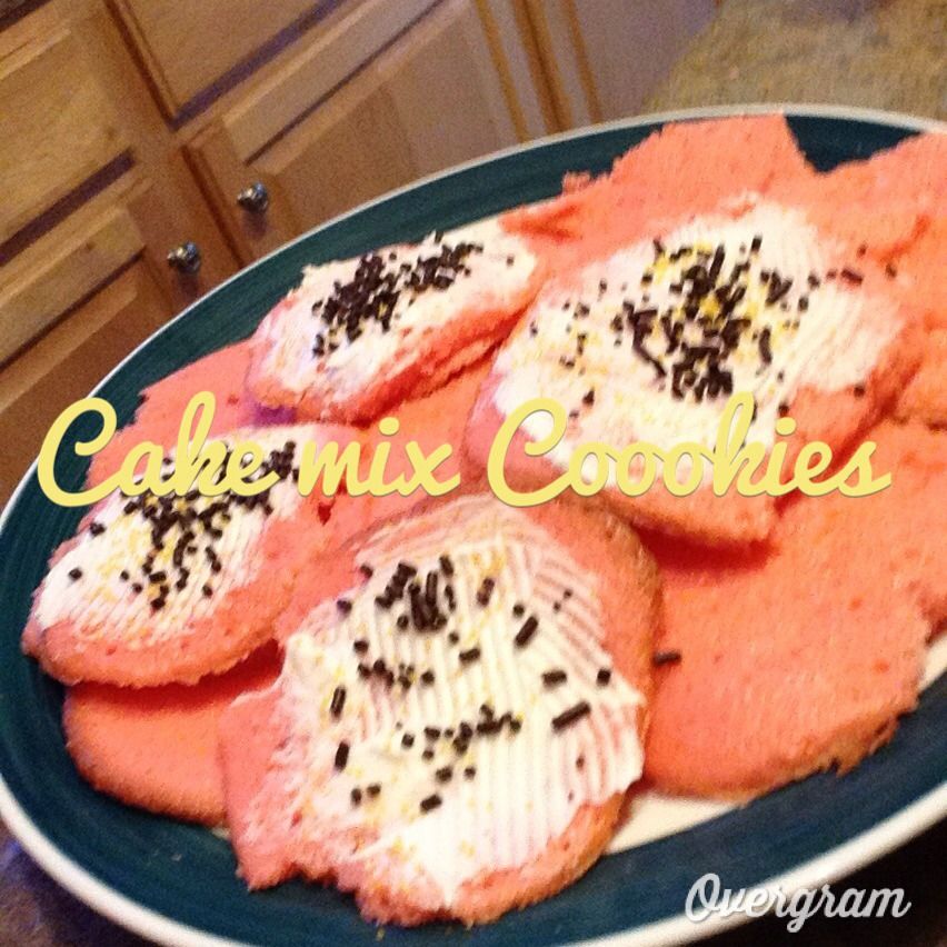 How To Make Cake Mix Cookies