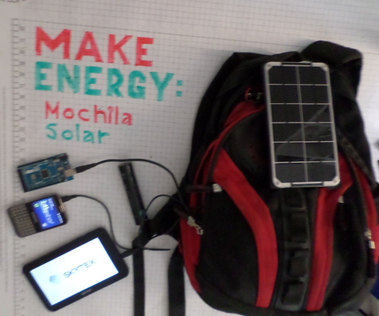 Mochila Solar