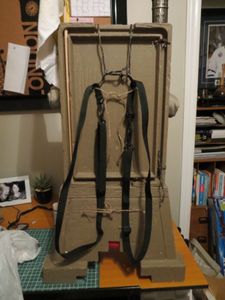 Step 5: the Backpack. Featuring the King's Chair