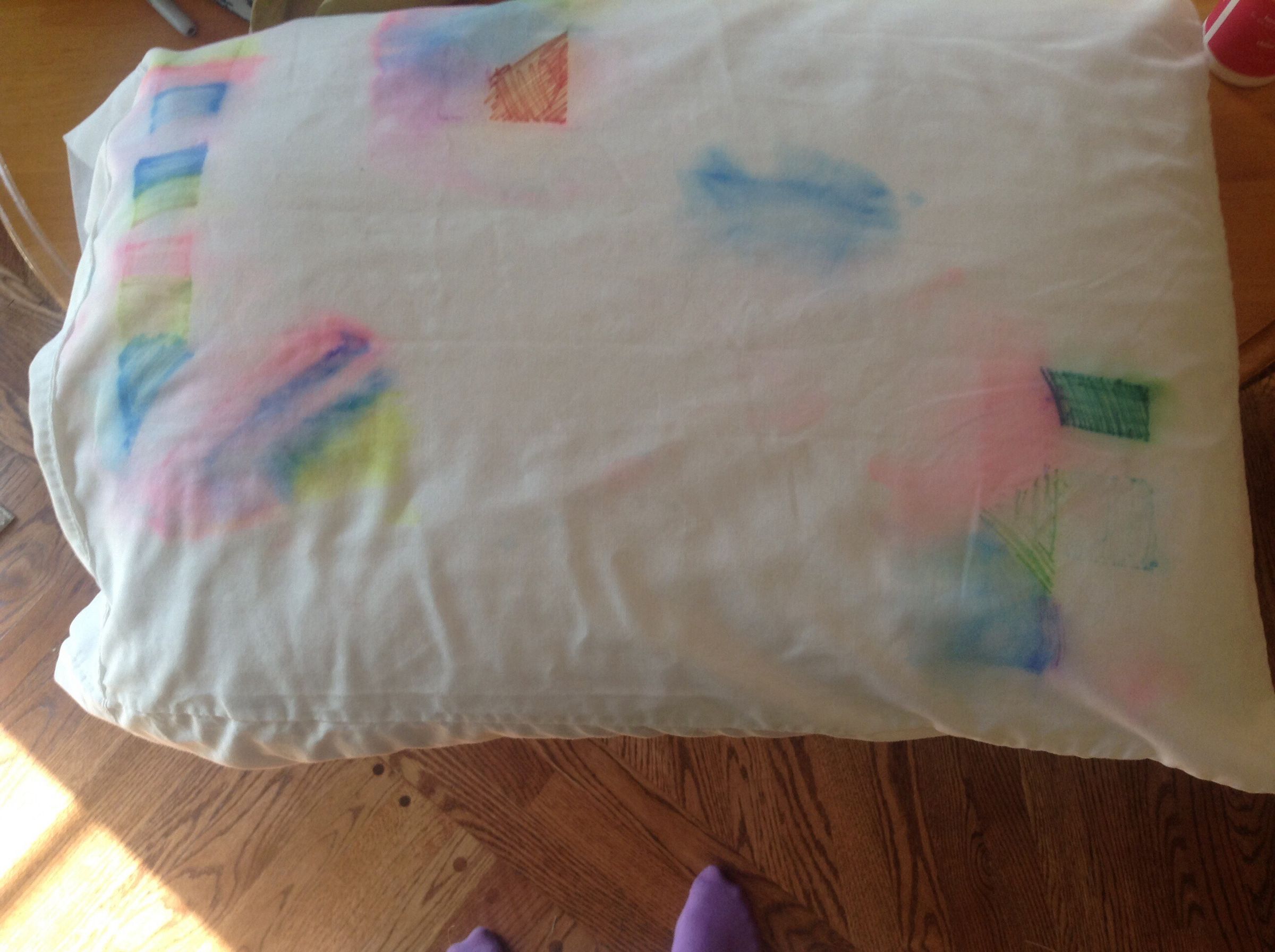 Sharpie Pillow 5 Steps Instructables