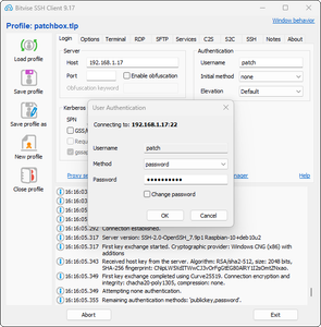 CONNEXION SSH