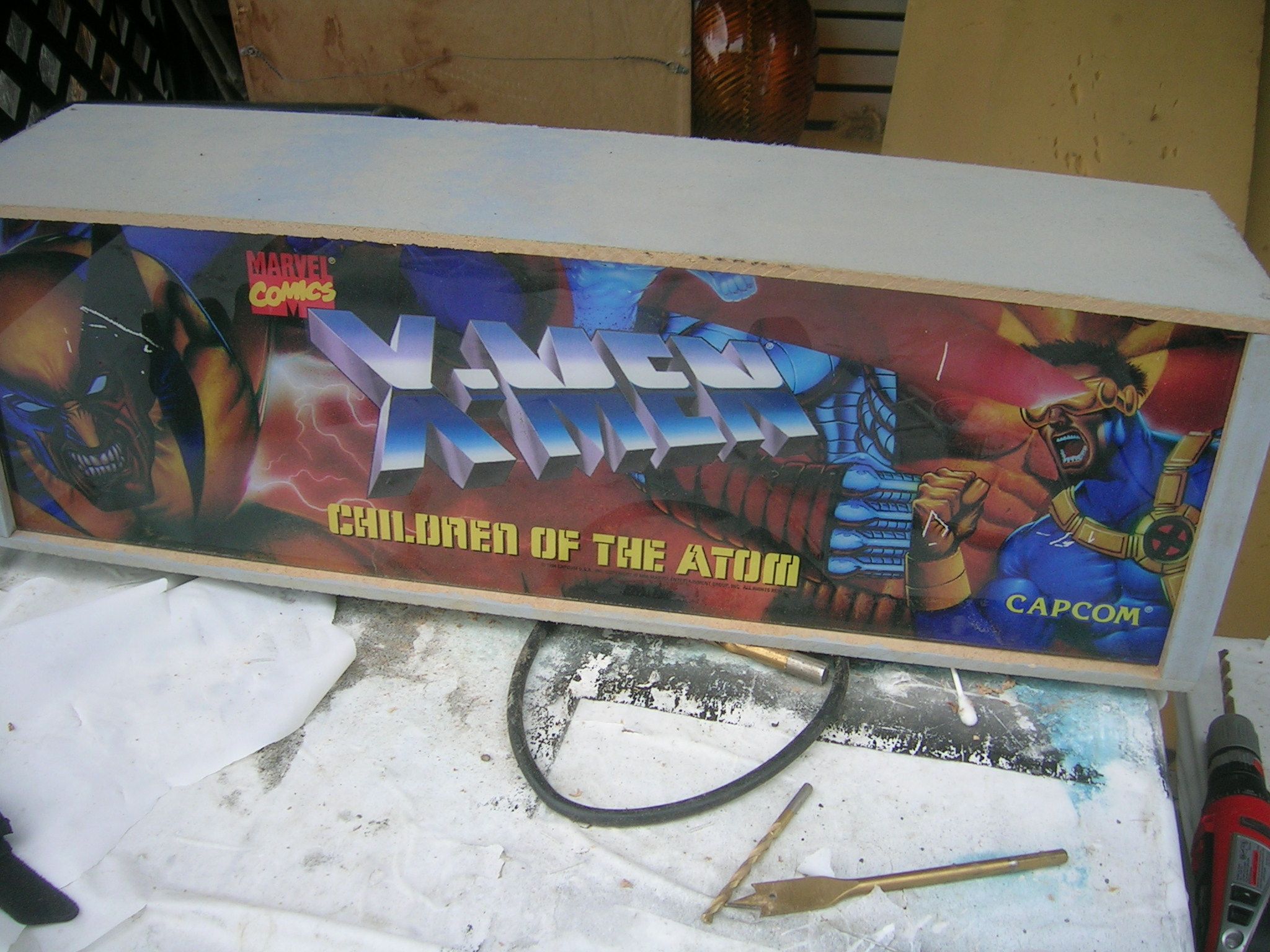 Resurrect an Old Arcade Marquee
