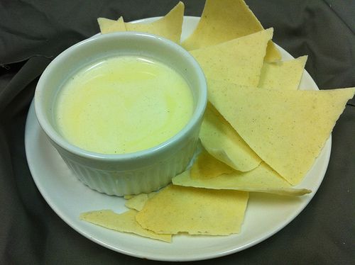 Vanilla Bean Tuile "Nachos"