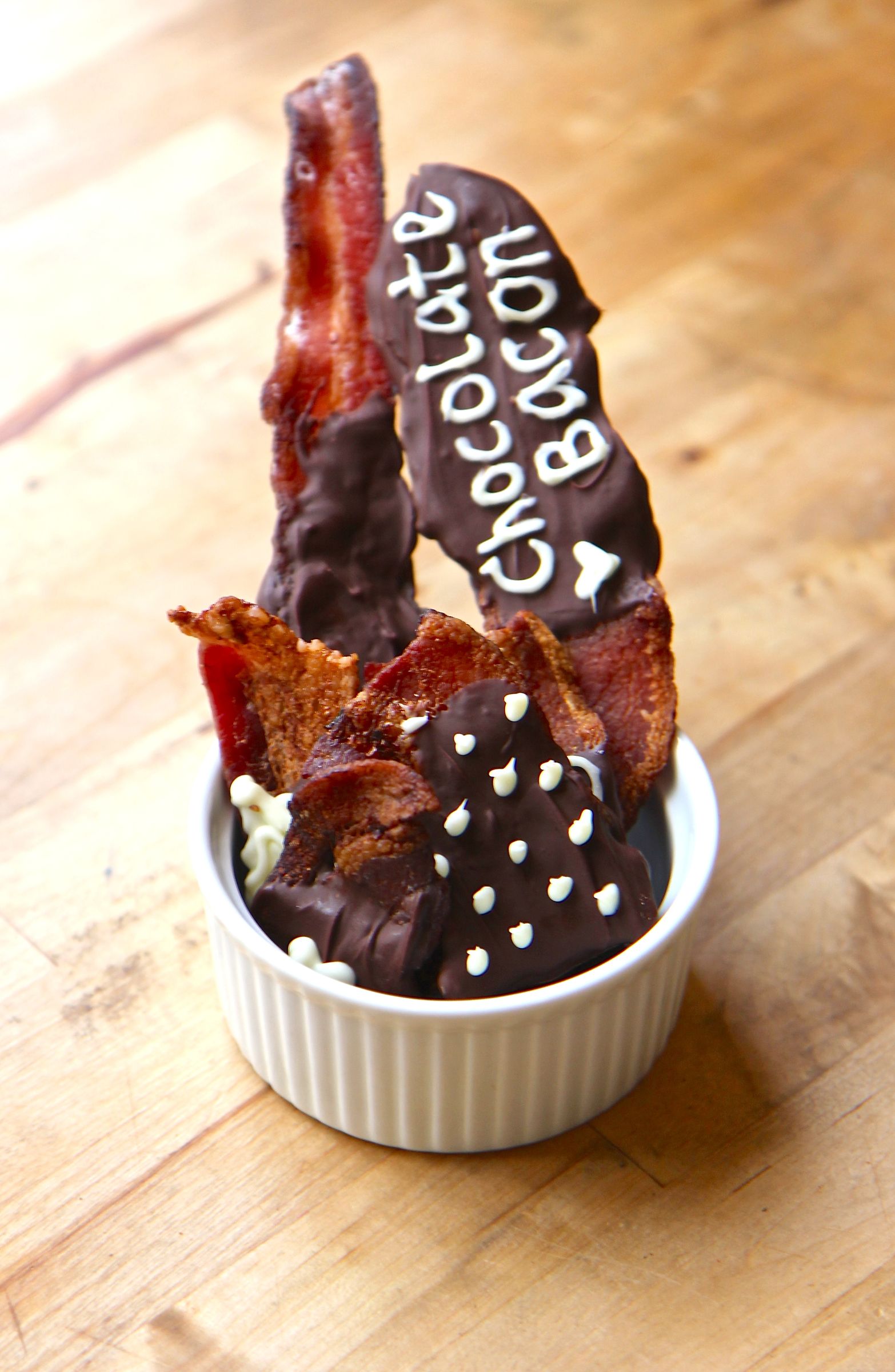 Chocolate Dipped Bacon