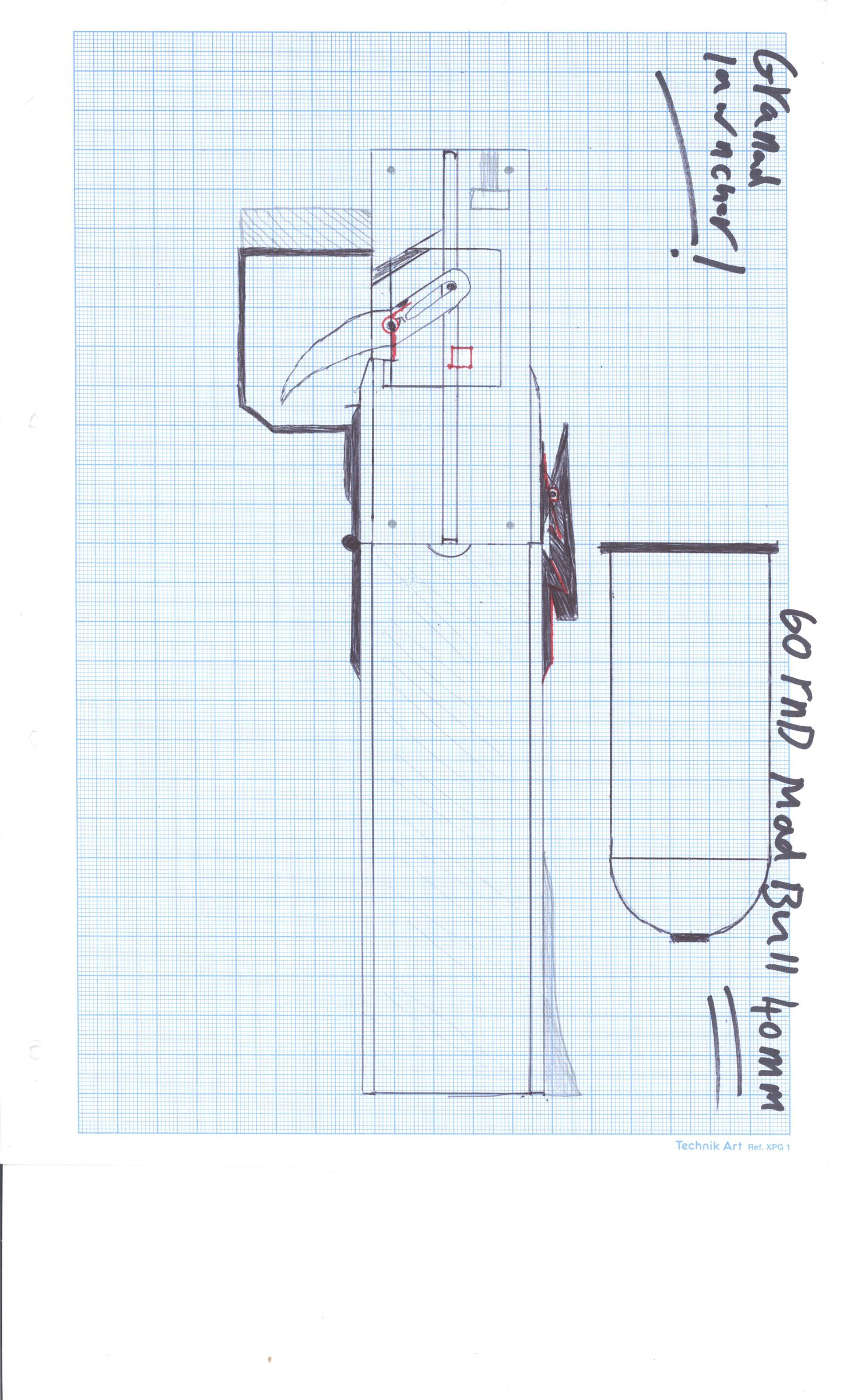 Mad Bull Launcher Desighn