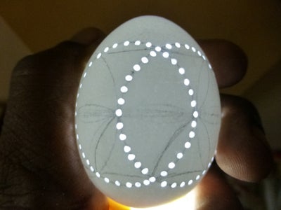 Drill Holes on the Egg Shell